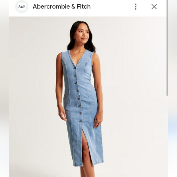 Abercrombie & Fitch Dresses & Skirts - New with tags Abercrombie and Fitch Denim dress